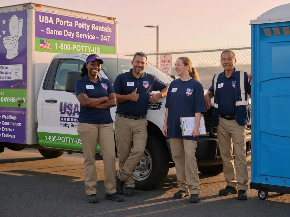 Porta Potty Rental company in Loretto, MI